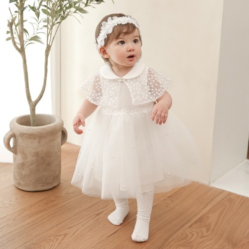 【LITTLE TINI】★Monica Dress Set 洋裝套裝(披肩配件+洋裝)